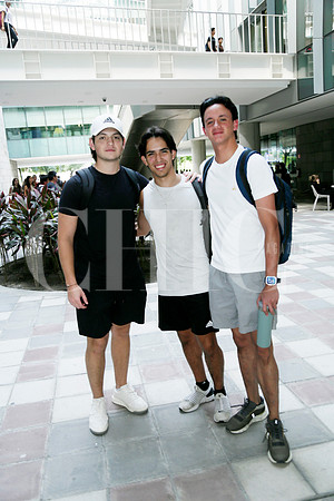 Erick Salazar, Eugenio Llaguno y Diego Taméz.