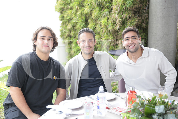 Eugenio Chapa, Ricardo Narvaez y Ezequiel Treviño 2