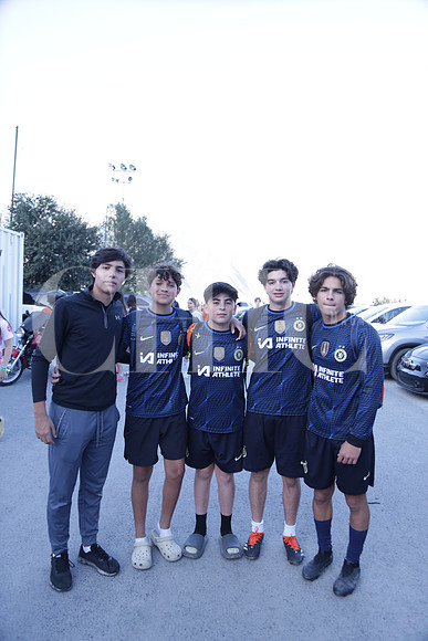 Santiago Báez, Juan Pablo Samudio, Manuel Saldaña, Gerardo Garza y Bernardo Farías0