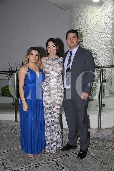 Ethel Nungaray, Barbara Morales y Rogelio Treviño