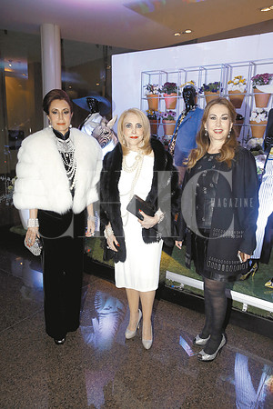 Amalia Lozano de Maiz, Tey González de Salas y Nancy Montemayor