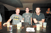Franck Salazar, Humberto Guzmán y Alfonso Cantú