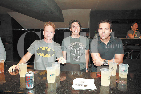 Franck Salazar, Humberto Guzmán y Alfonso Cantú