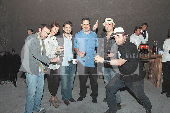 Erwan Eveillard, Martha García, Kristian Eichelmann, Jaime Cantú, Ricardo Cucamonga y Chef Herrera
