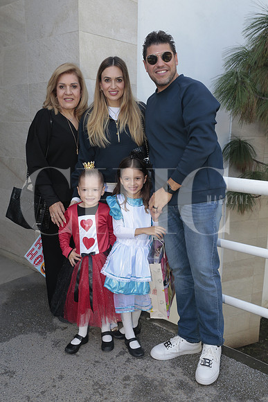 Mila Cuevas, Dany Corona, Lety Cavazos, Rene Cuevas y Nina Cuevas 2