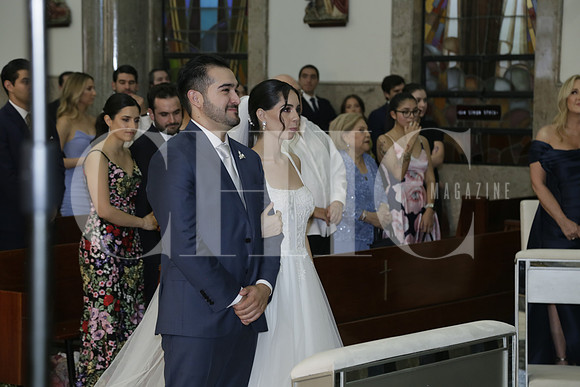 Alán Garza y Marcela Padilla.