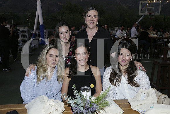 (arriba) Andrea Fares, Verónica Serrano, (abajo de izq a der) María Angela Elizondo, Nydia Del Razo y Letty Garza (2)