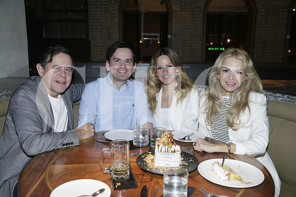 Héctor Leduc, Héctor Leduc, Tere Leduc y Tere Palos de Leduc