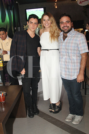 Peter Faraon, Ita Clynez y Javier de la Vega