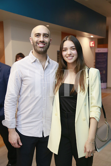 Andrés Assam y Daniela Páez