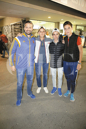Nacho Gómez, Nacho Gómez, Diego Benítez y Joaquín Margain
