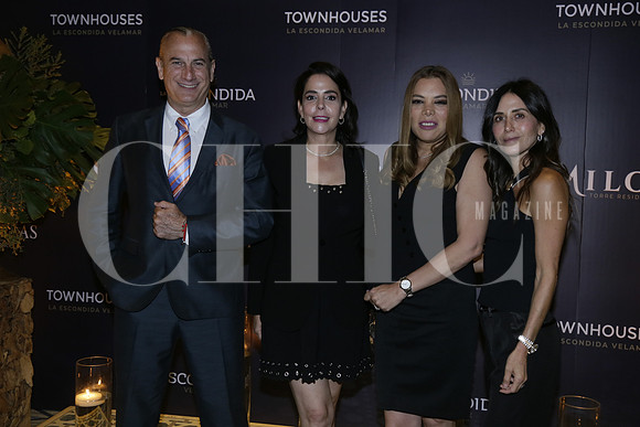 Patricio Cabezut, Andrea Vela, Georgina Escobar y Laura Nigth de Manautou