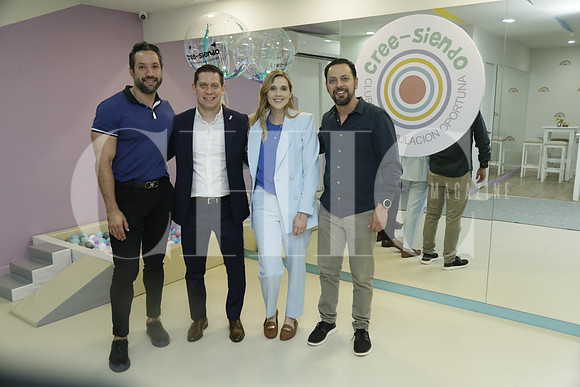 Juan Blade, Dante Terrones, Asmirth Sáenz y Alejandro Solis