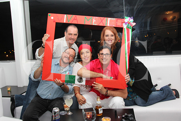 Luis García, Maru Ramos de García, Gerardo Zedillo, Mónica Gómez y Demetrio Braga