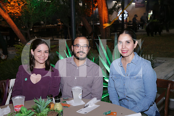 Ana Varela, Daniel García y Citlaly González 0
