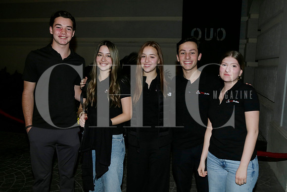 Juan Pablo Lankenau, Vivi Lamas, María Sofia de la Garza, Santiago Luna y María Chapa