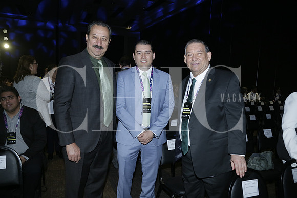 José Luis Garza, Fernando Banda y Arnulfo Treviño