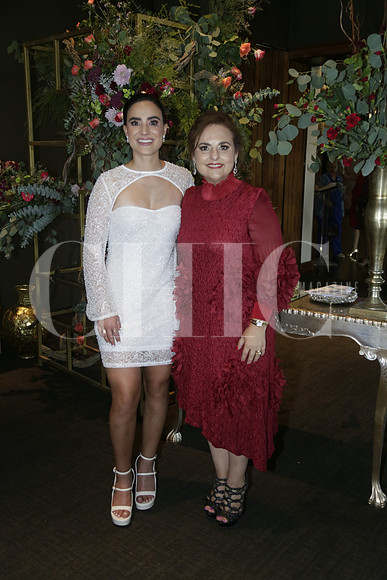 Angélica Abdala y Claudia González de Romero.