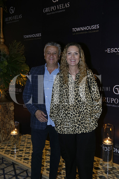 Agustin Suárez y Cristy Barker