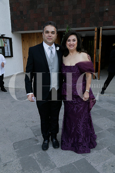 Jesús Acuña y Gloria Chapa de Acuña