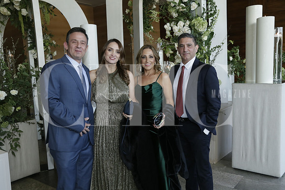 David Fernández, Mónica Morales, Claudia Carrillo y Roberto Villarreal