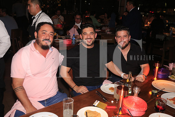 Gerardo Marquez, Carlos Posadas y Arturo Cantu 1