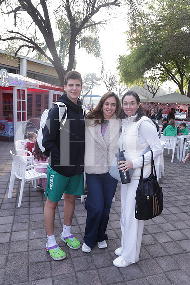 Andrés Gracias, Celtina Mier y Roby Hernández 1