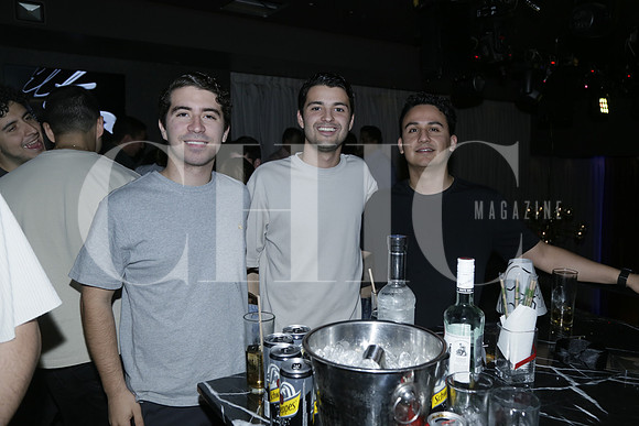 Alan Niño, Andrés Rival y Enrique Pablos Páez