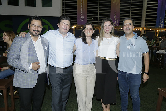 Javier Cendejas, Alejandro González, Martha Villarreal, Sofia Mendoza de Garza y Mauricio Garza