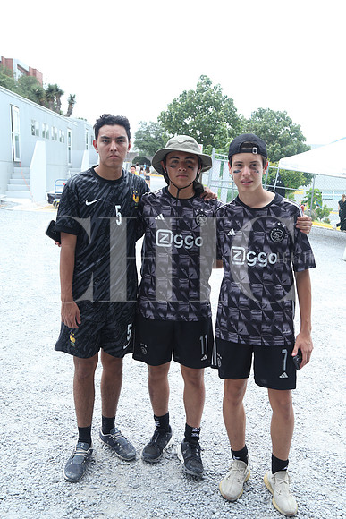 Franco Fonseca, Emilio García y Sebastian Mena 1