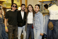 Ale Martínez, Alex Barozzi,Daniela Villarreal e Isabella Alanis