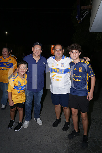 Rodrigo Figueroa, Rodrigo Figueroa, Sergio Martínez y Andrés Martinez
