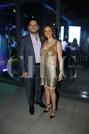 Homero Niño de Rivera y Yanin Garza de Niño de Rivera