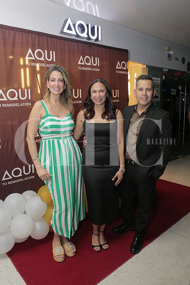 Priscila Elizondo, Cecilia Morales y Rolando Juarez 1