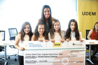 Andrea Giverti, Isabella Giverti, Elisa Treviño y Renata Ramos (2)
