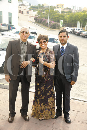 Manuel Viramontes, Margarita Viramontes y Edgar Viramontes