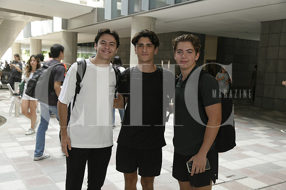 Andres Marroquin, Juan José Gutíerrez y Emiliano Gamboa