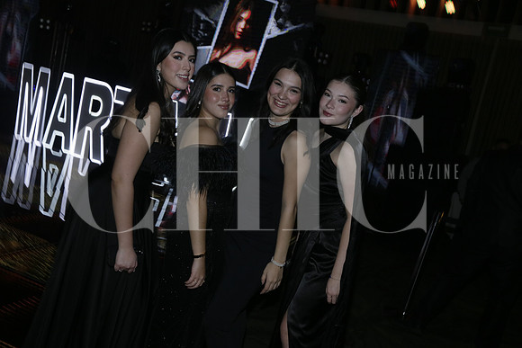 Daniela Morales, Debany Betancourt Celeste Avalos y Valeria González