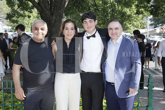 Pedro Elizondo, Janeth Elizondo, Santiago García y José Antonio García