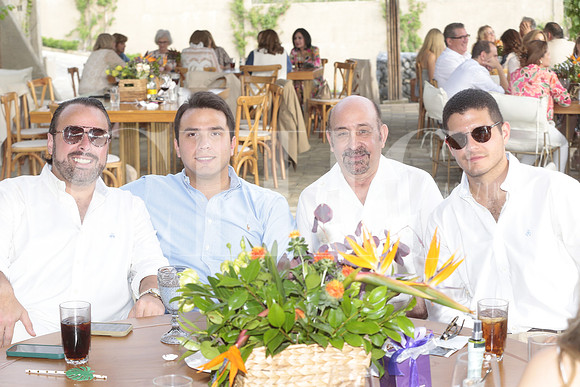 Rodrigo Handal, Santiago Handal, Jorge Delgado y Freddy Halun 1