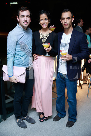 Carlos Albarran, Mariana Sandoval y Bernardo Bueno
