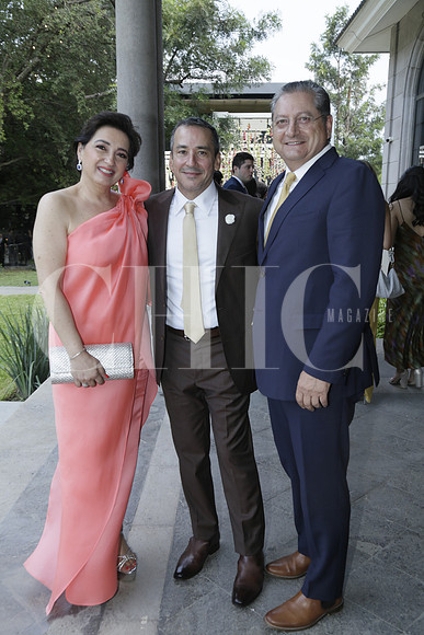 Batriz Belden, Lorenzo Belden y Javier Gutíerrez