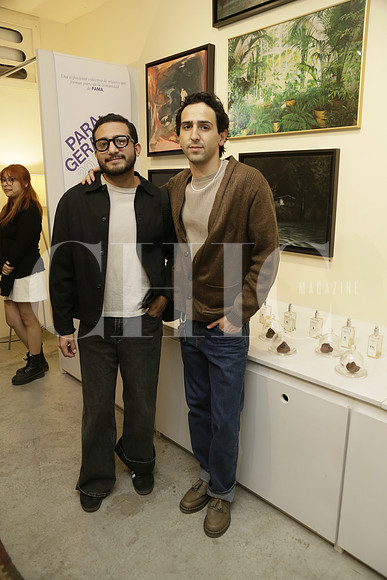Luis de León y Aldo Vera