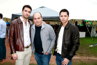 Adrián Preciado, Gerardo García y Francisco Muñoz
