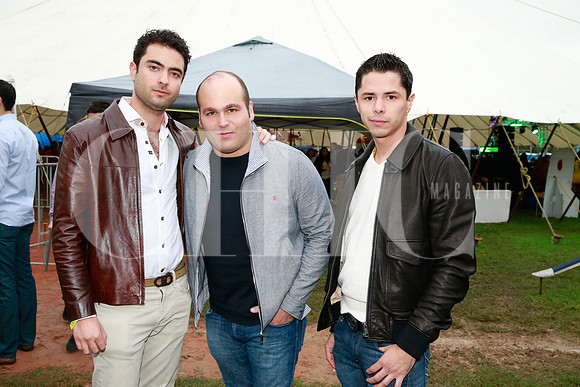 Adrián Preciado, Gerardo García y Francisco Muñoz
