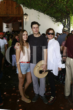 Elena Milmo, Mateo Milmo y Liz Garza de Milmo