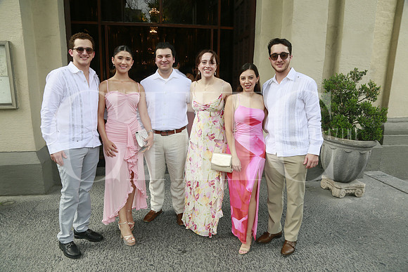 Andrés Tijerina, Karla Valdés, Ricardo Dávila, Ofelia Tijerina,Carla Flores y Lucas Tijerina (2)