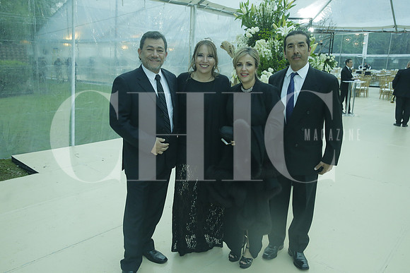 Gerardo Manllo, Marien de Manllo, Leticia Farias y Jorge de Anda