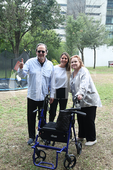 Federico Sada, Patricia Sada y Patricia Rivero1