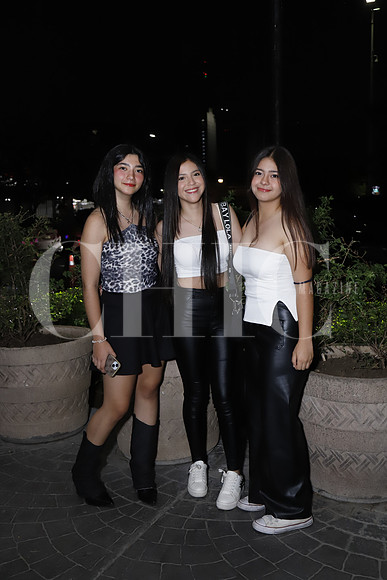 Alía Jimena Mendoza, Ximena Simental y Lía Valdéz
